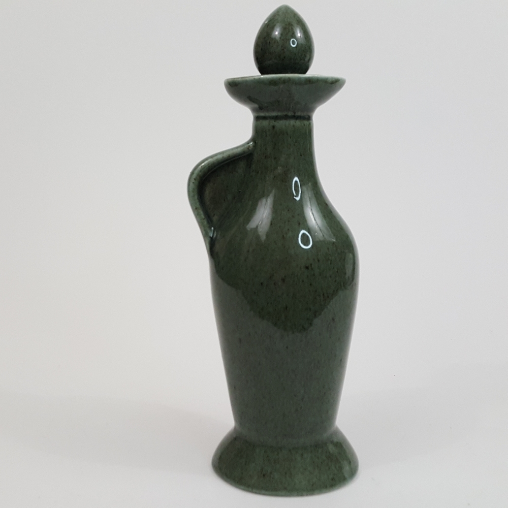 Regal China Jim Beam Decanter Bourbon Green Floral - Picture 6 of 8